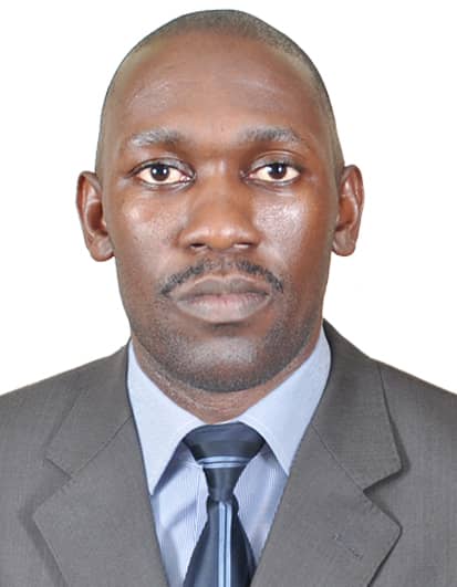 A headshot of Benon Kabale, the fifth Marca Bristo Fellow.