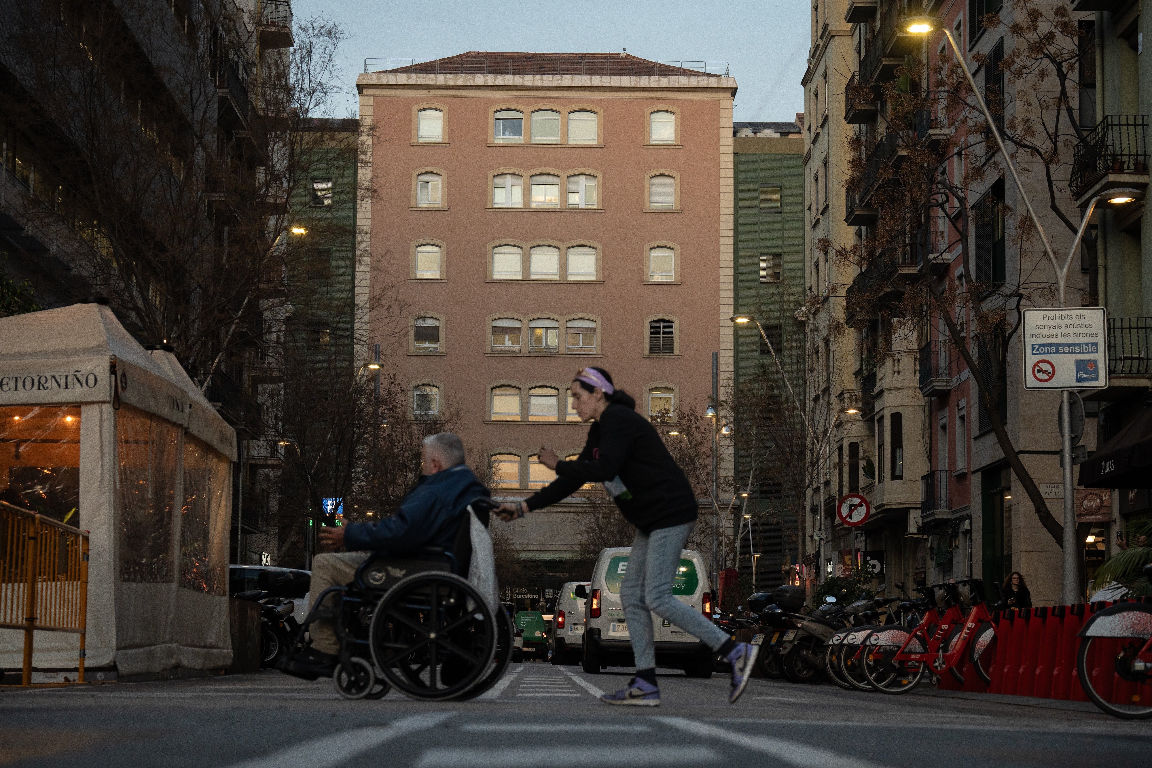 The Hospital Clinic de Barcelona, Spain, January 26, 2024.