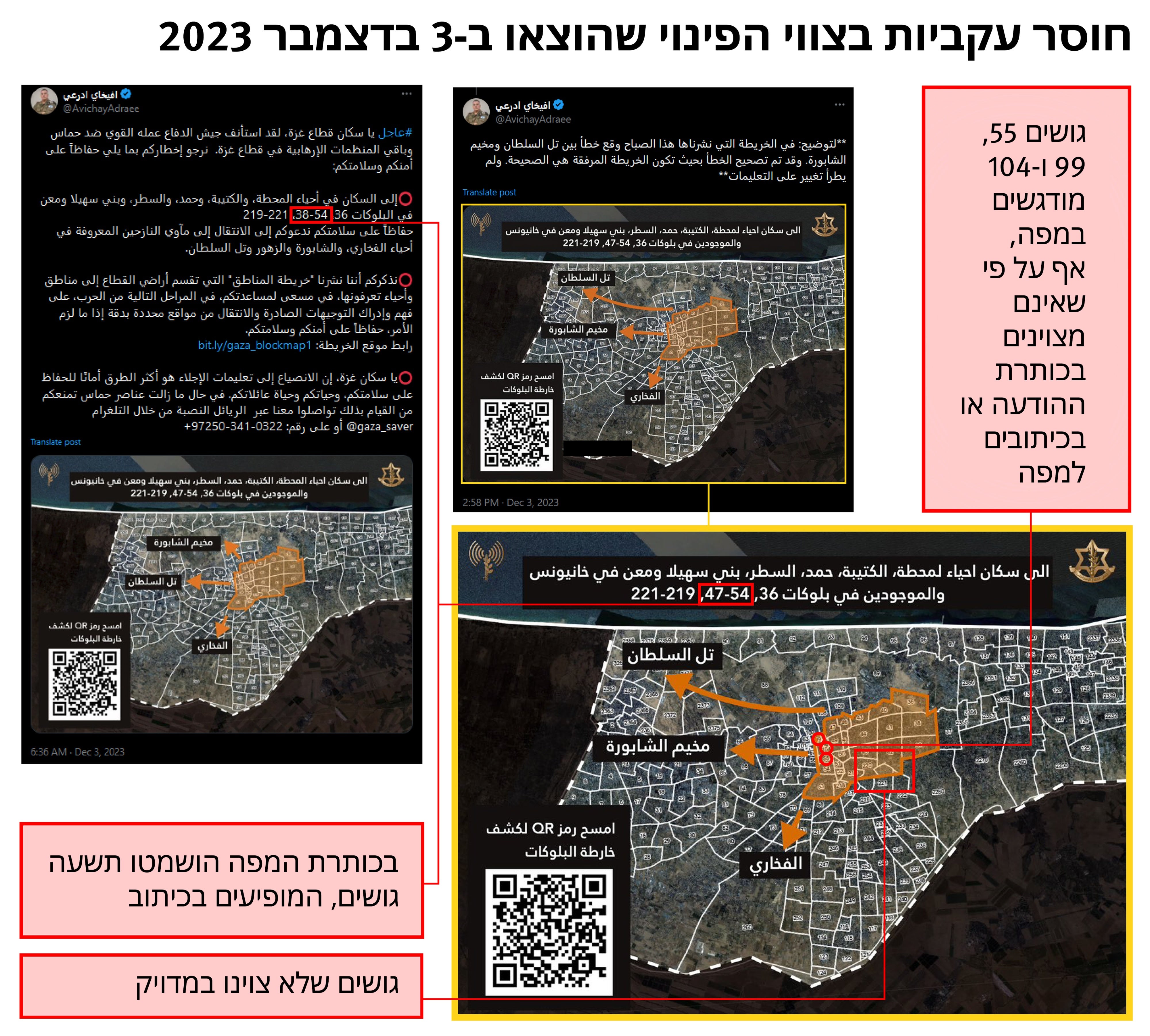 annotated tweets with maps
