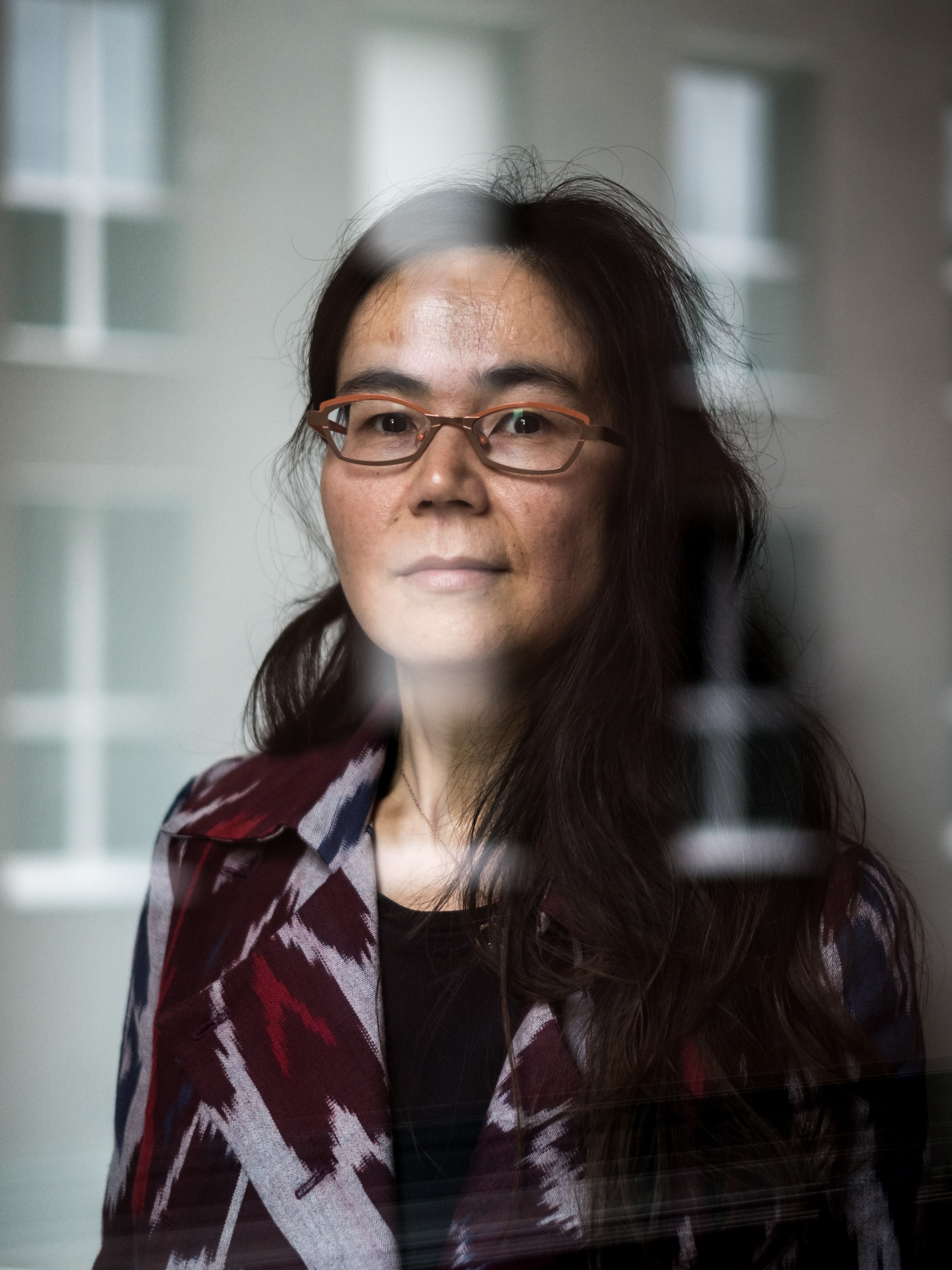 Dr. Dilnur Reyhan, a prominent French-Uyghur scholar and activist, and the president of the European Uyghur Institute, October 13, 2020.