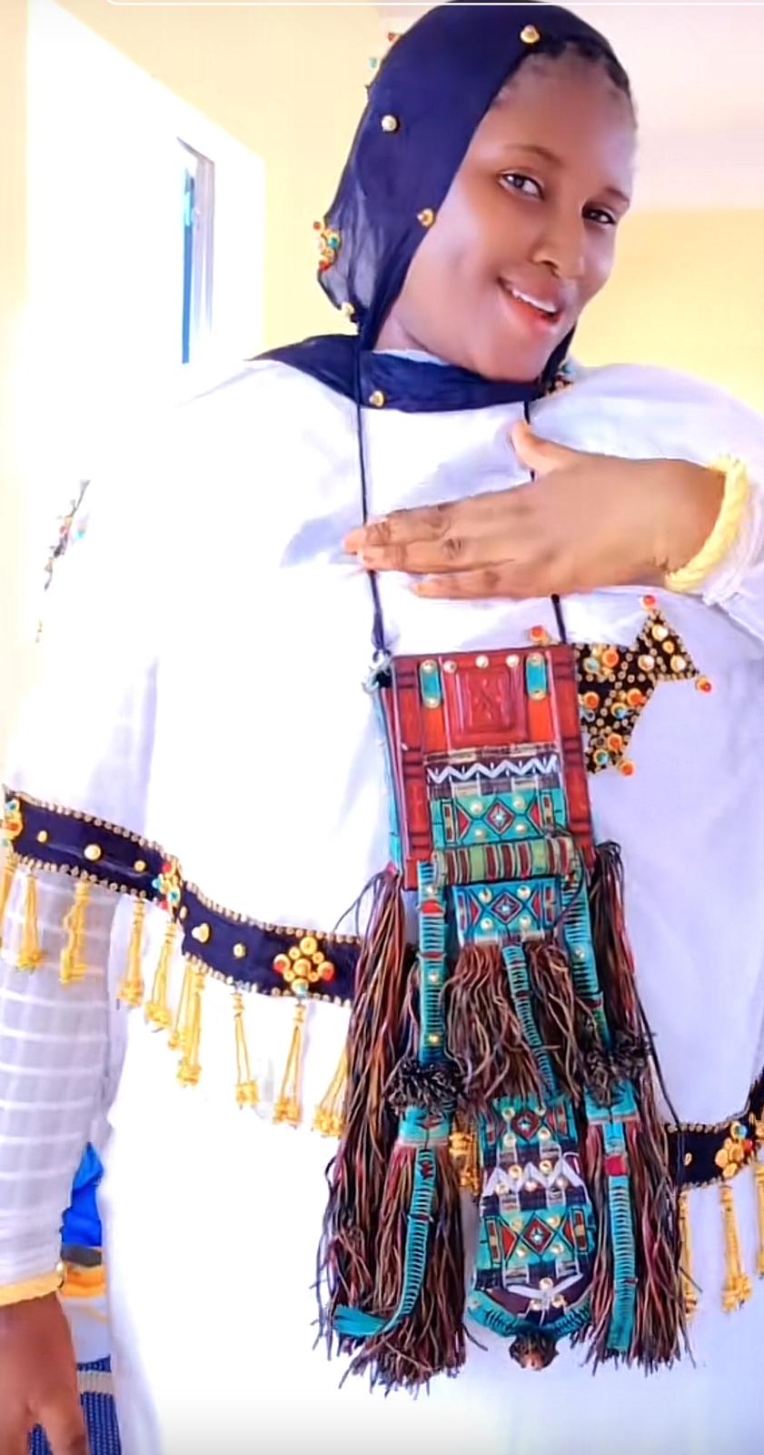 A screenshot of Mariam Cissé in a video posted on TikTok in September 2025.