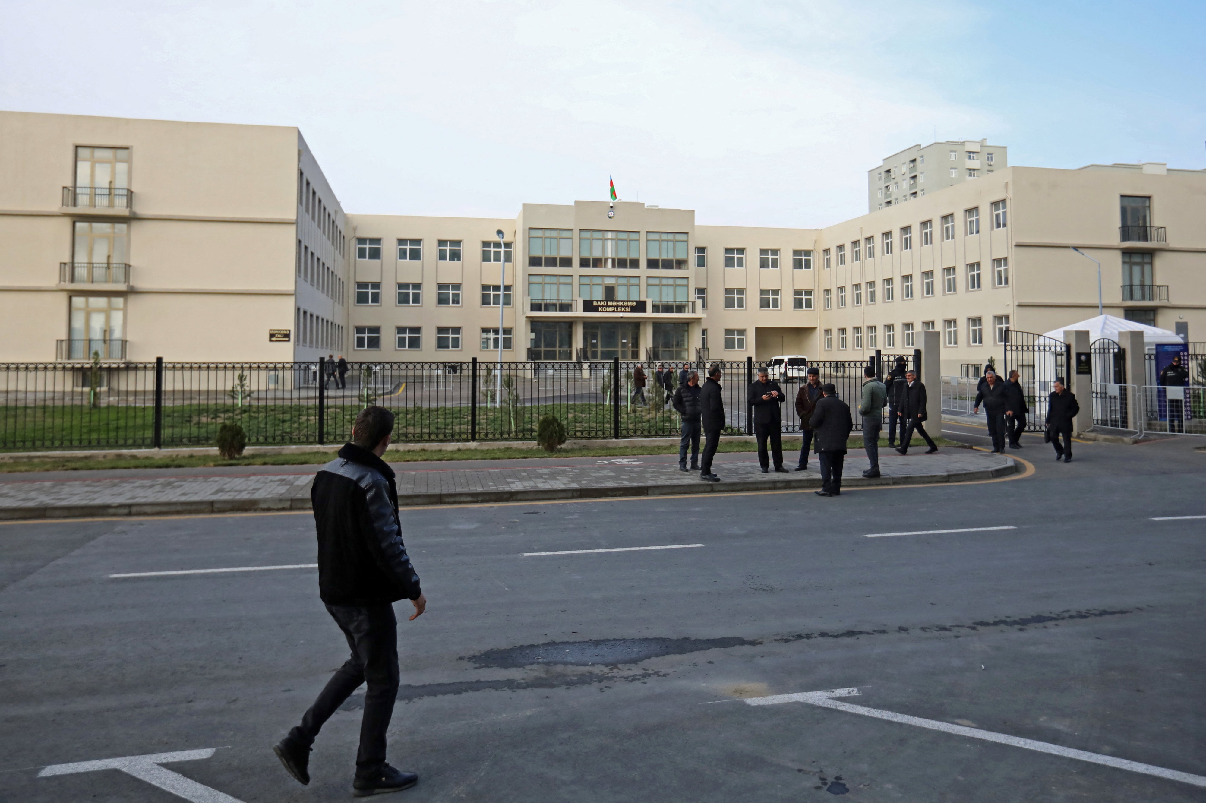 Baku City Court Complex, Baku, Azerbaijan, January 2025. 