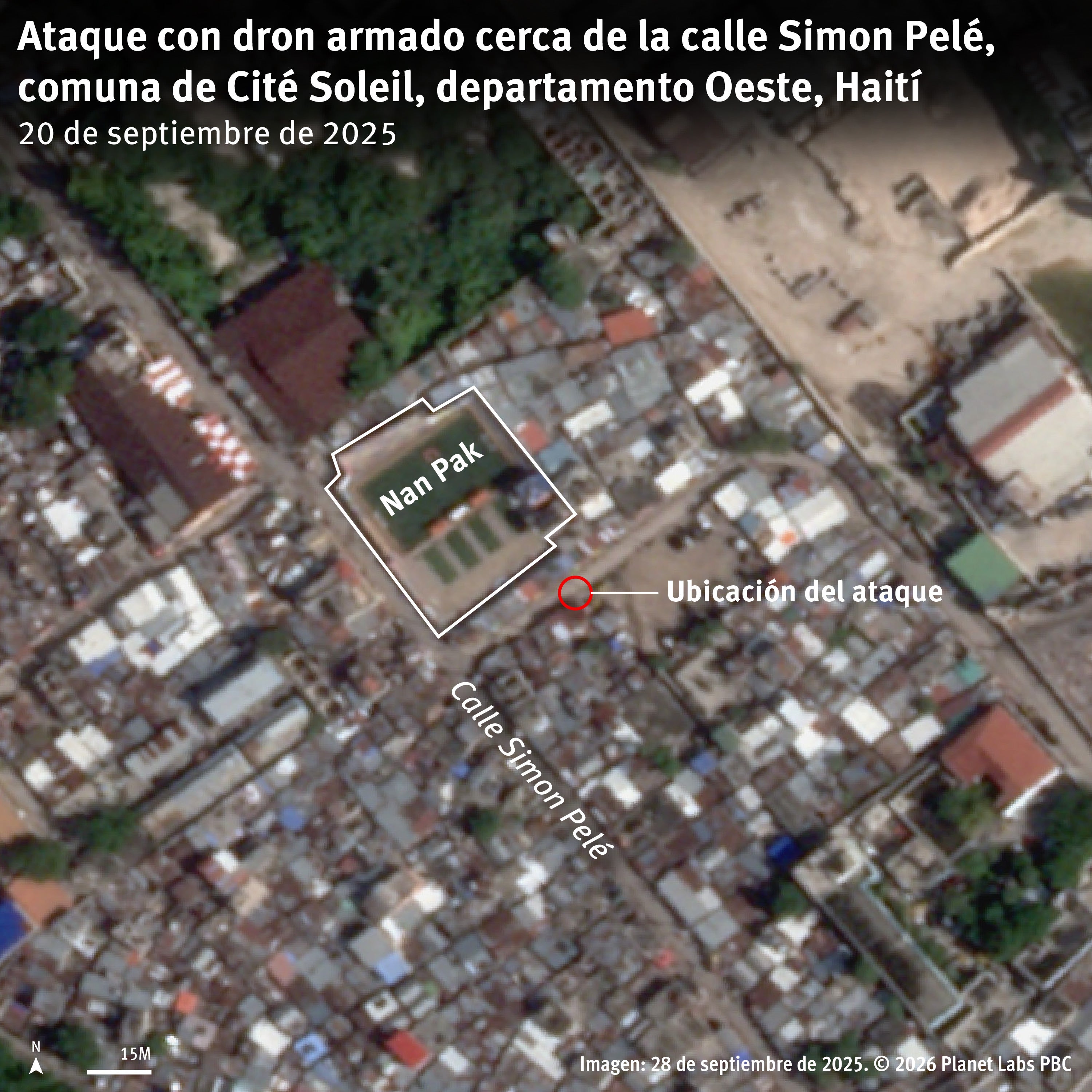 Annotated satellite image 