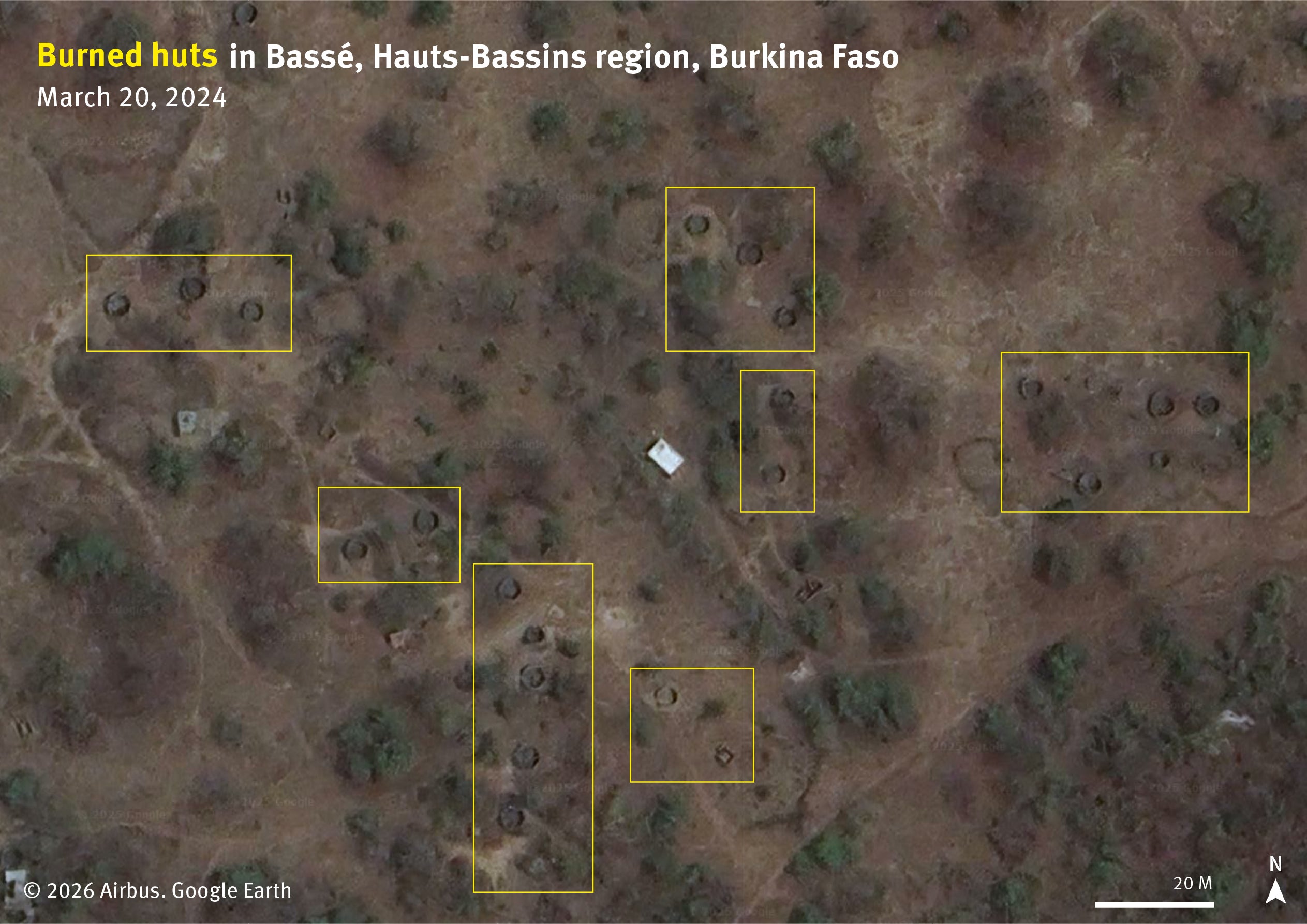 annotated satellite image