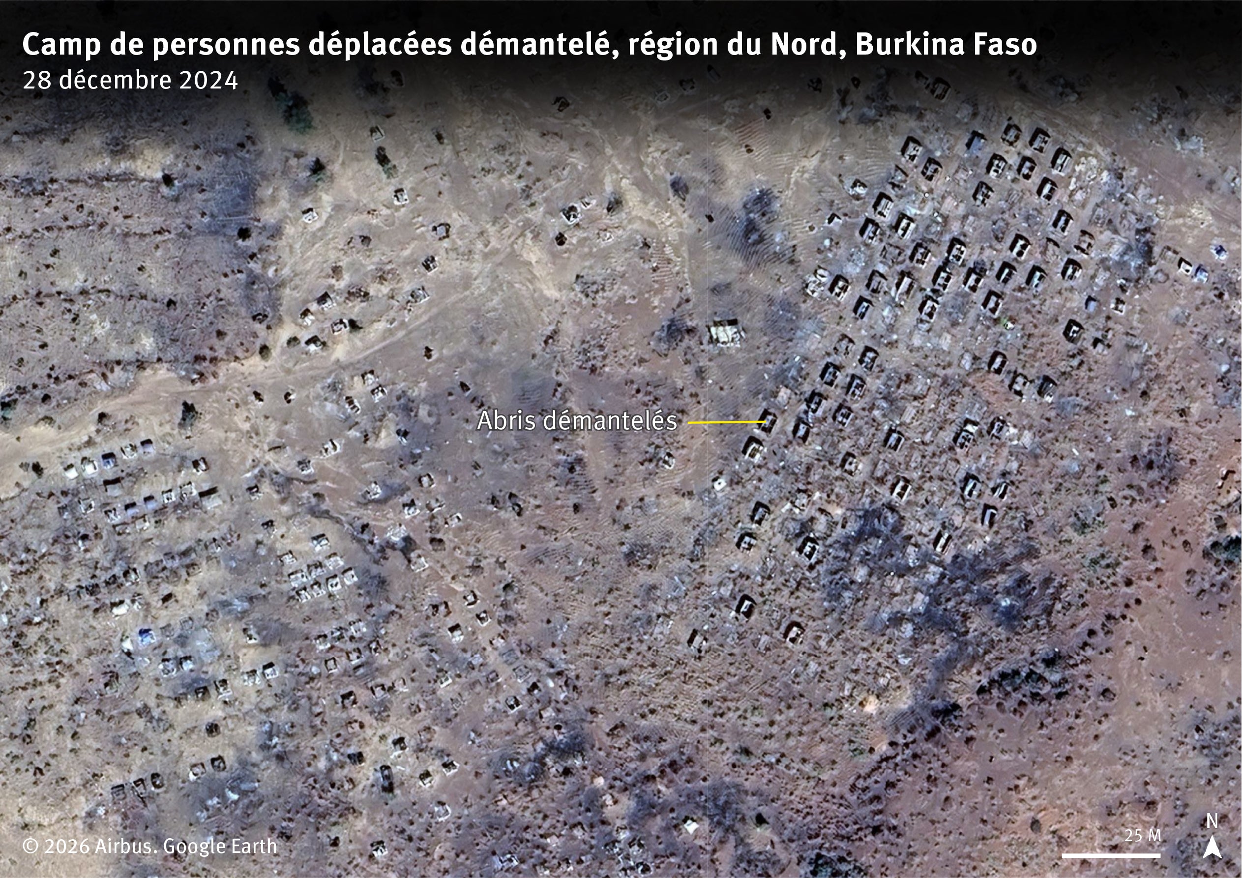 annotated satellite image in french