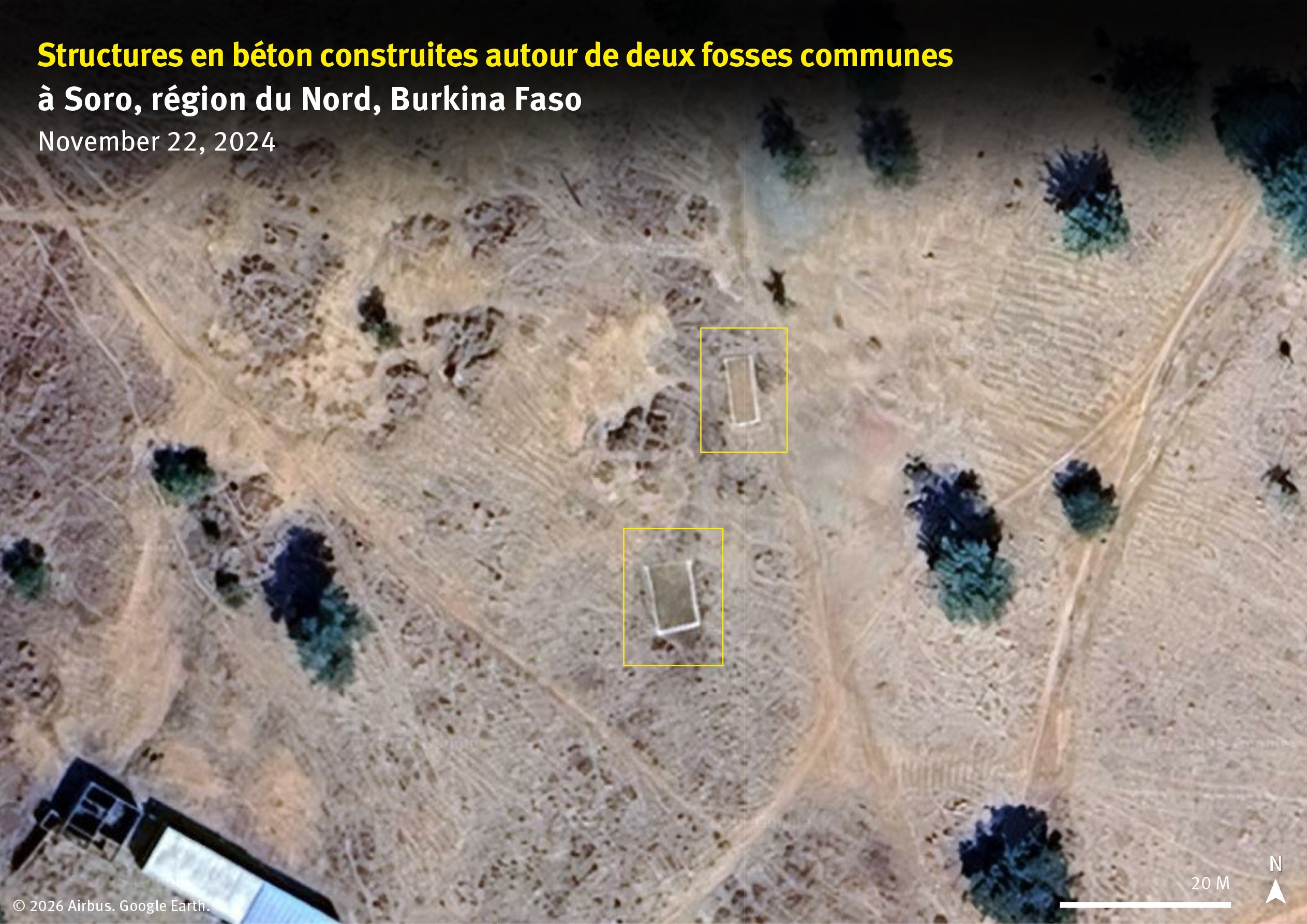 annotated satellite image in french