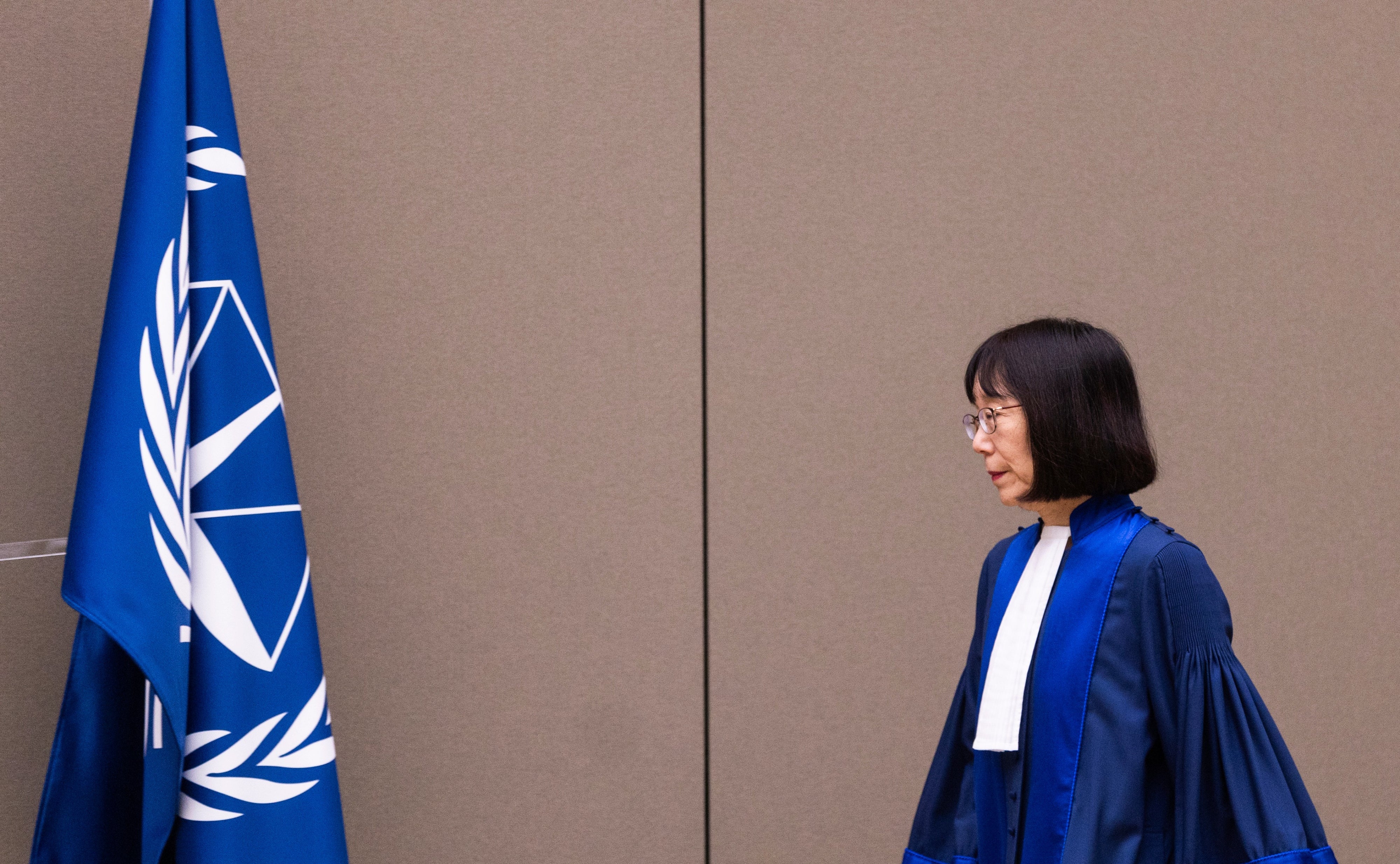 Judge Tomoko Akane at the International Criminal Court 