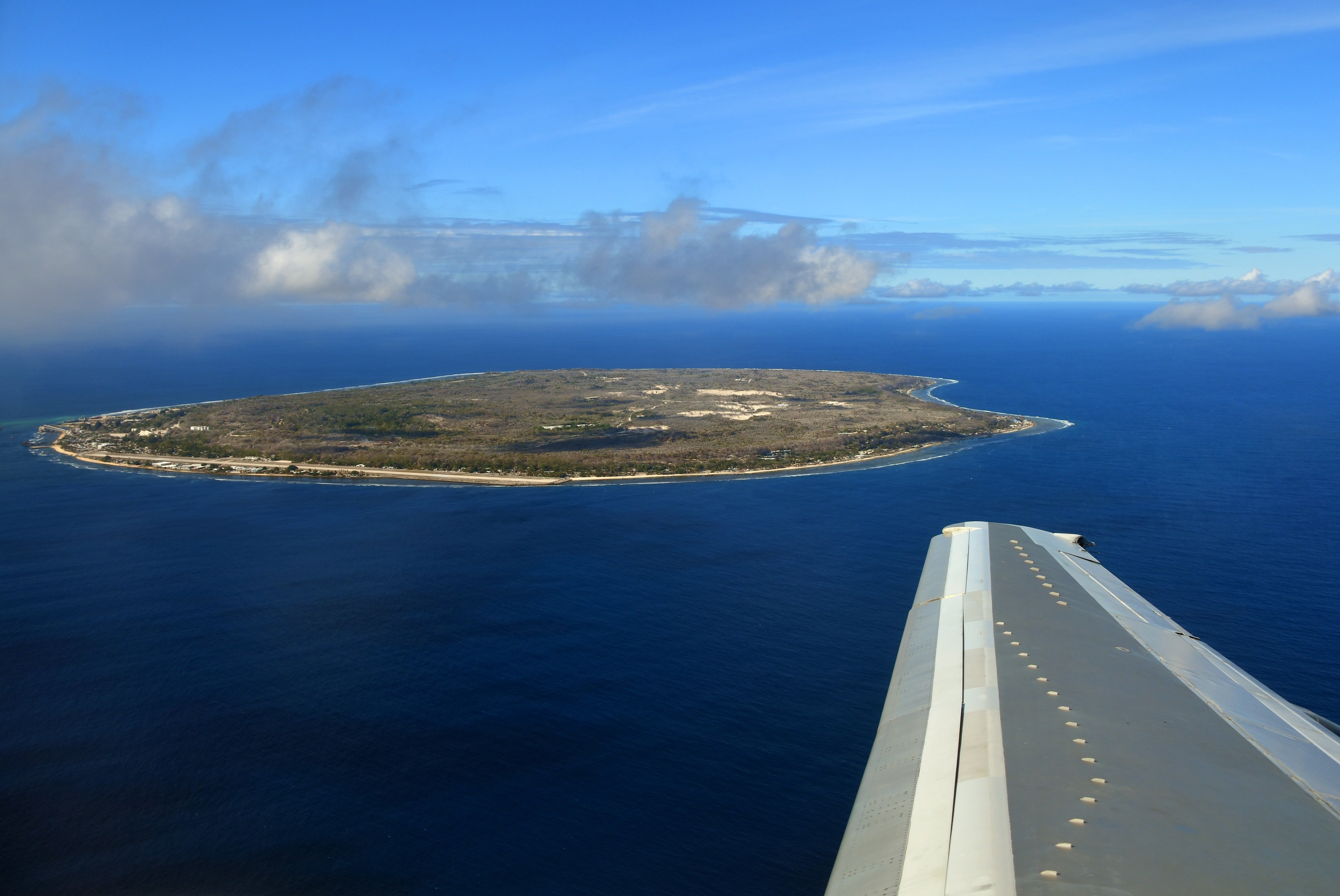 Naoero, formerly Nauru, island, March 2023.