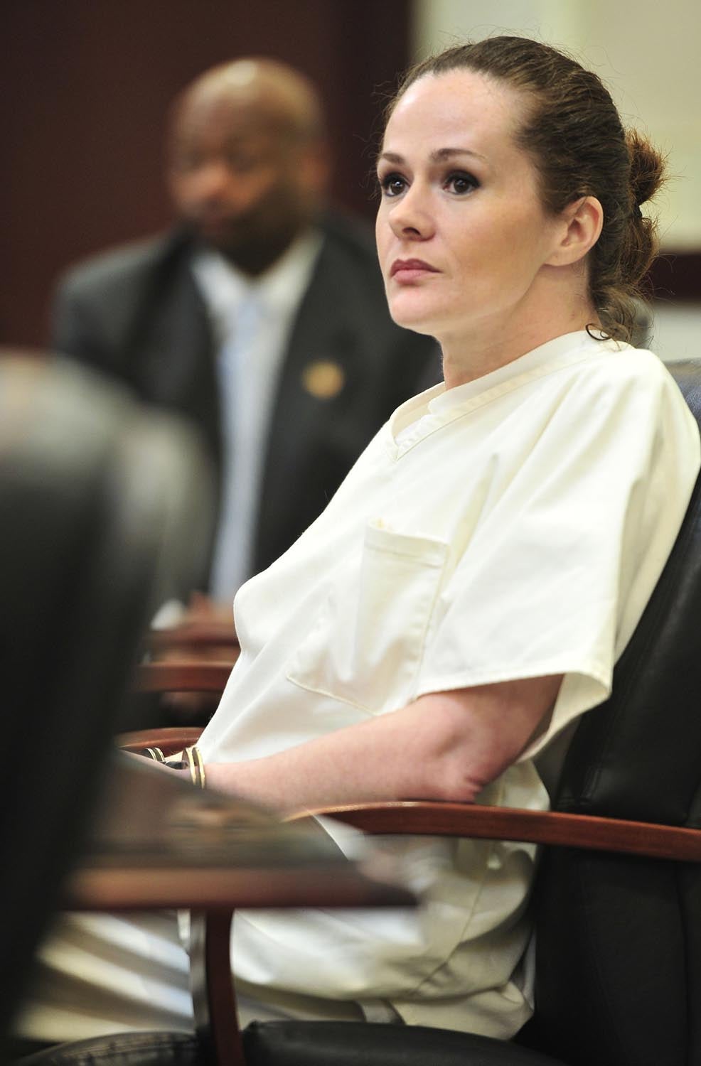  Christa Pike appears in court in Nashville, Tennessee, April 12, 2012.