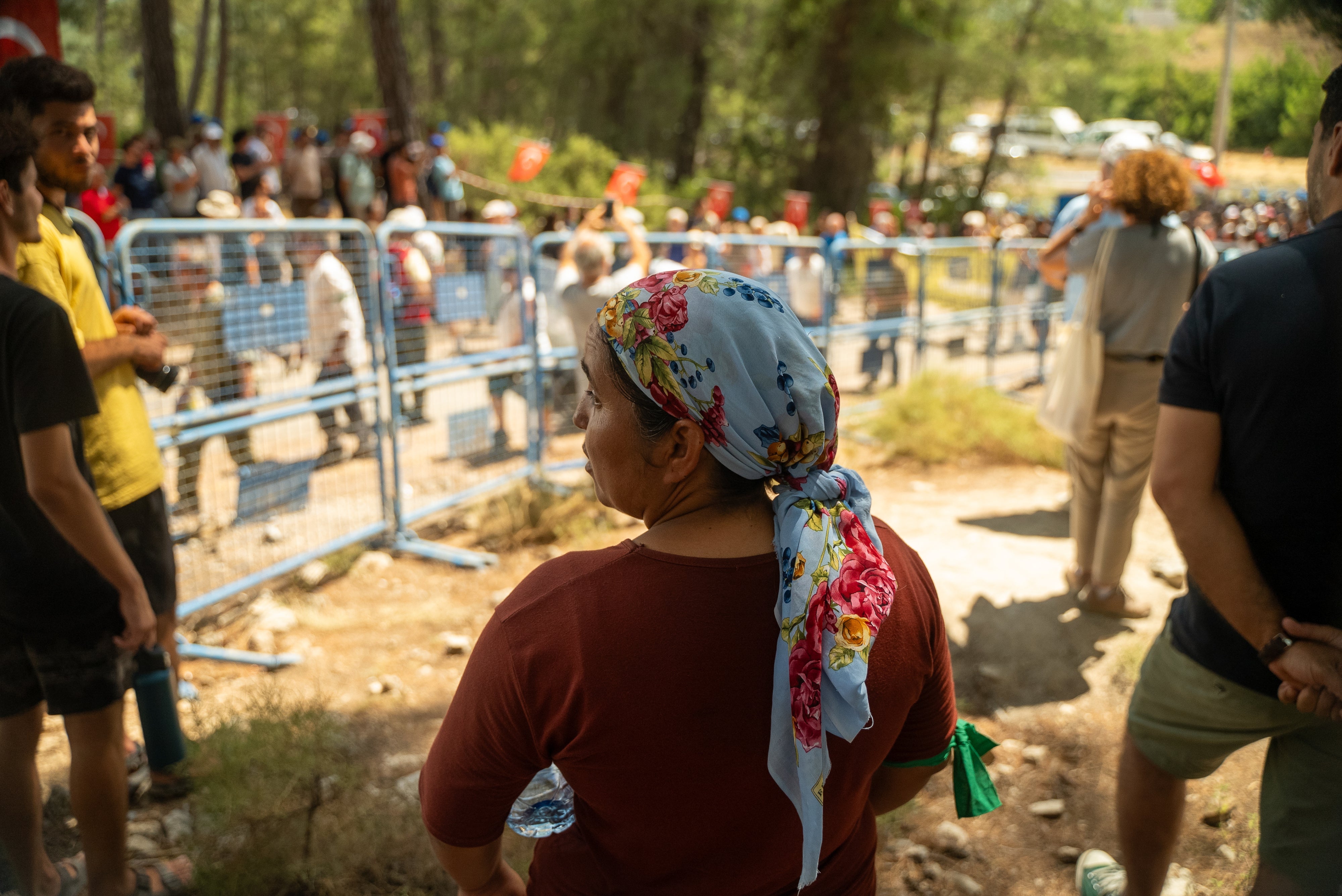  Since 2023, local residents have been protesting forest clearance for coal mining, İkizköy, Muğla, Türkiye, August‎ ‎6‎, ‎2023.