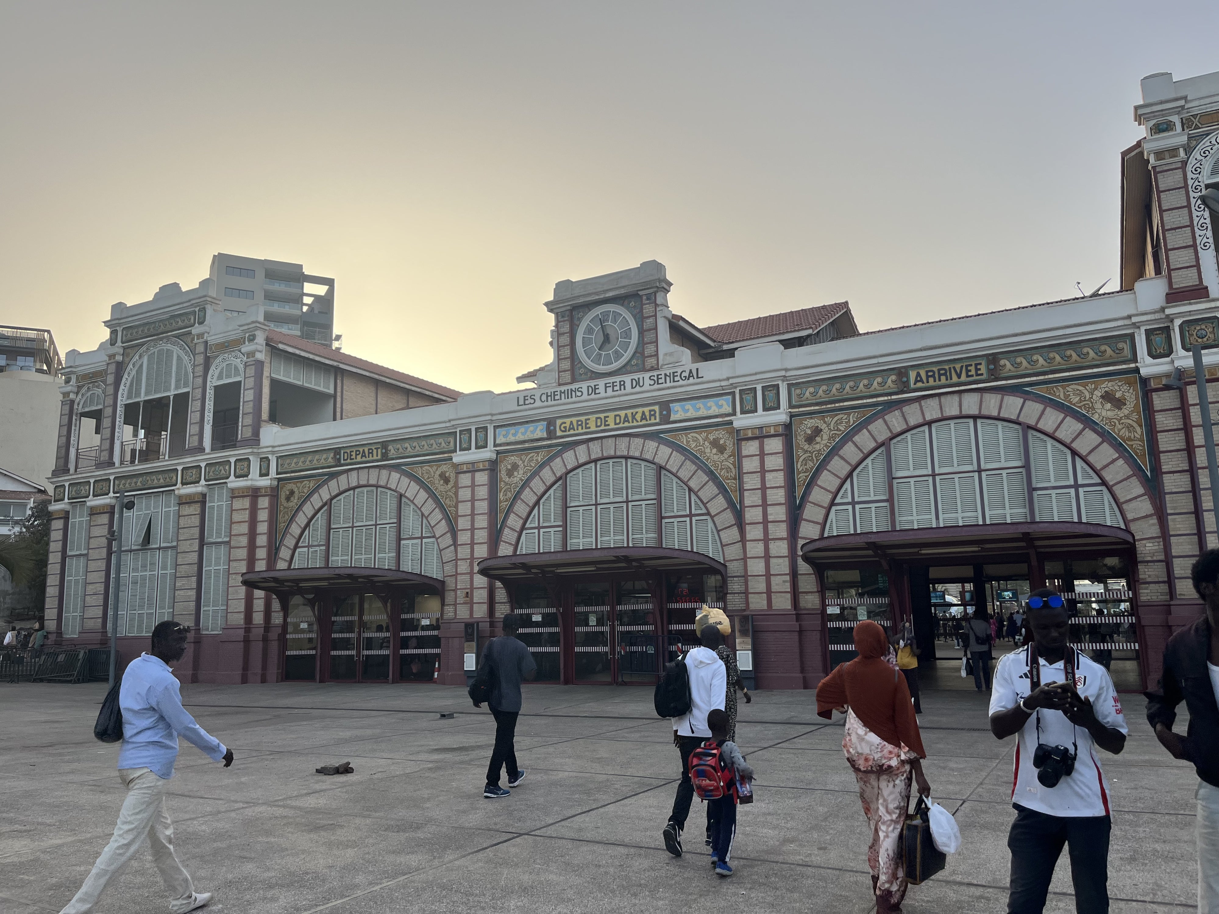 Renovated Dakar Railway station inaugurated, May 2026. 
