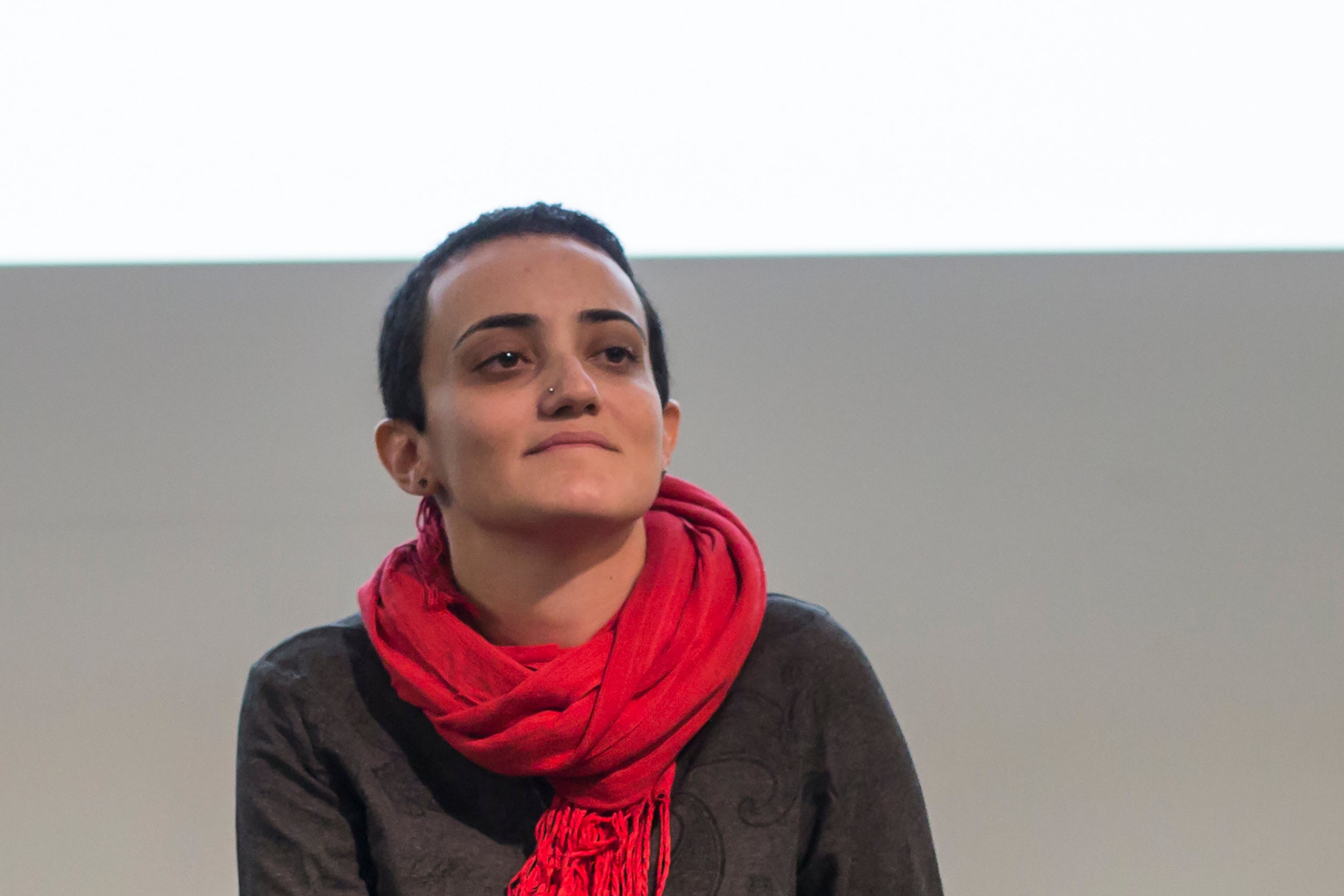 Lina Attalah, editor-in-chief of Mada Masr, in Cairo, Egypt, November 24, 2017.
