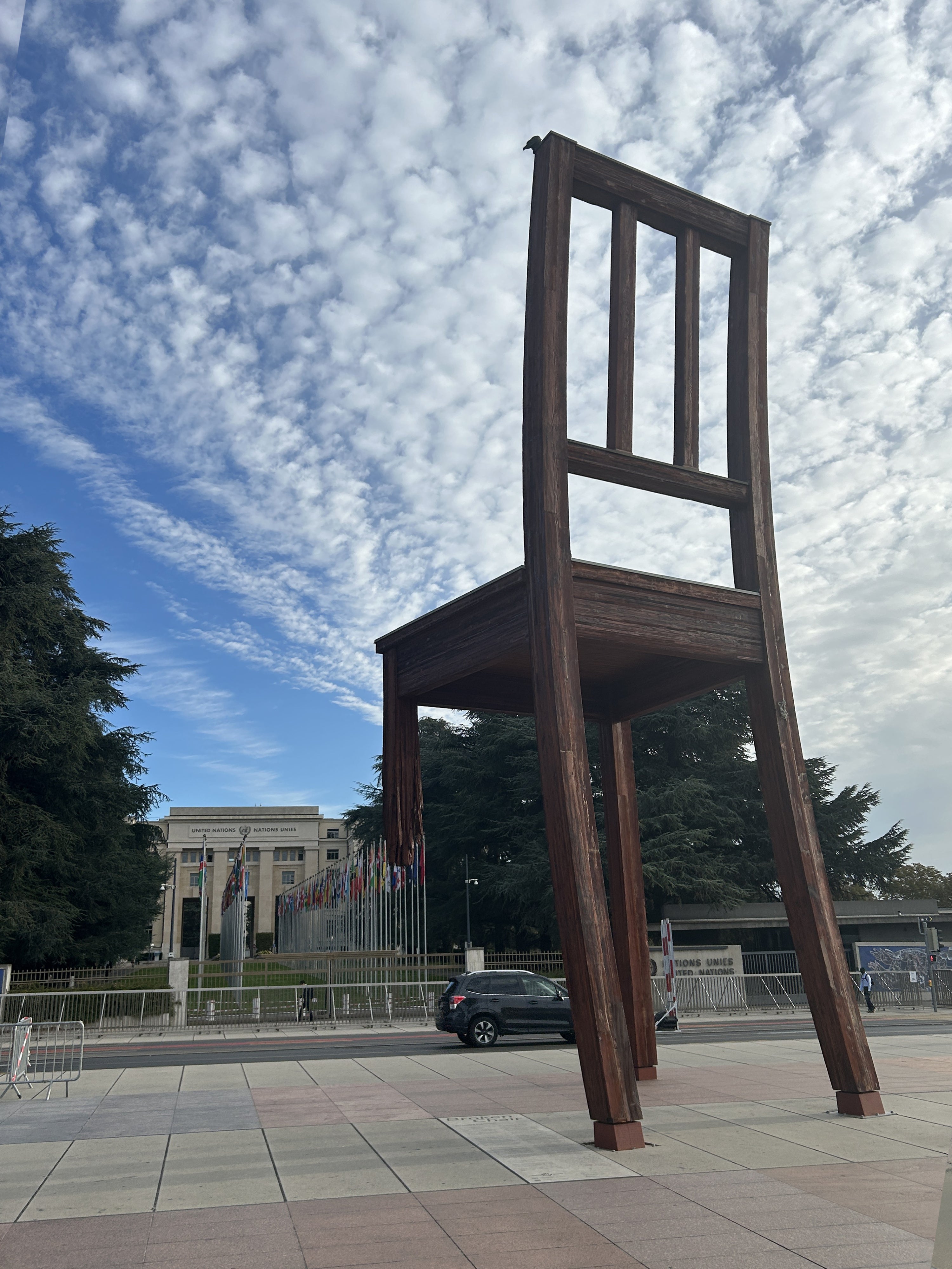 UN Broken Chair in Geneva