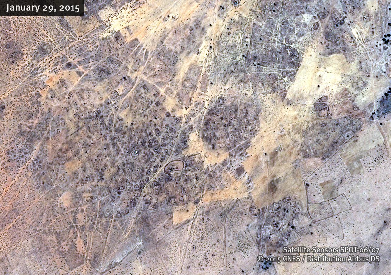 South Darfur HIJAR Satellite Image B 29JAN15