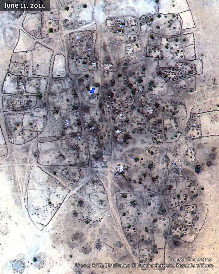 sudan africa satelite Image gunya 11june14