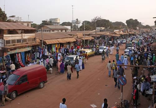 market in Serekunda