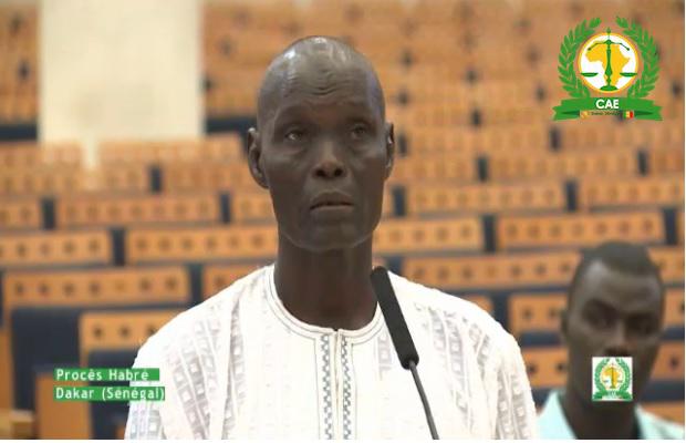 Izadine Mahamat Haroun témoigne au procès de Hissène Habré