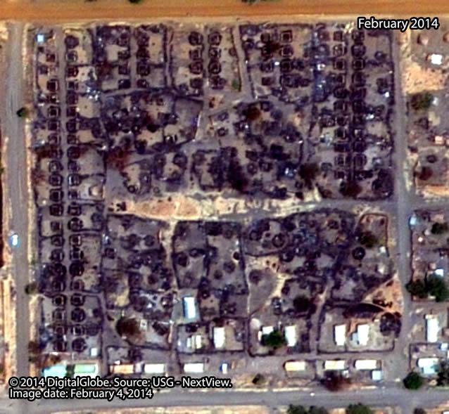 Neighborhood close to the center of Malakal town