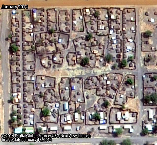 Neighborhood close to the center of Malakal town