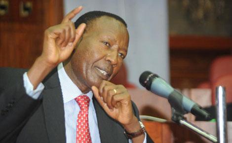 Joseph Ole Nkaissery, Secretary for Internal Security and Coordination of National Government, Kenya. 