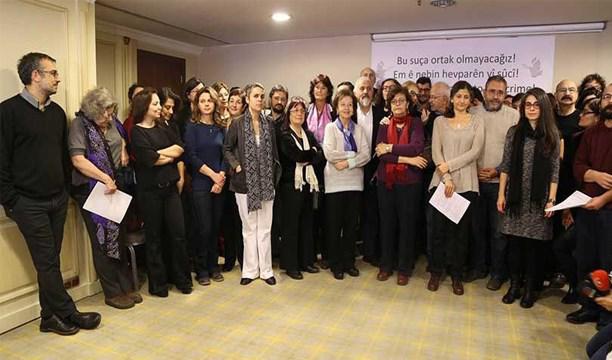 The Academics for Peace petition signed by 1128 academics was read out at a press conference in Istanbul on January 11, 2016.  