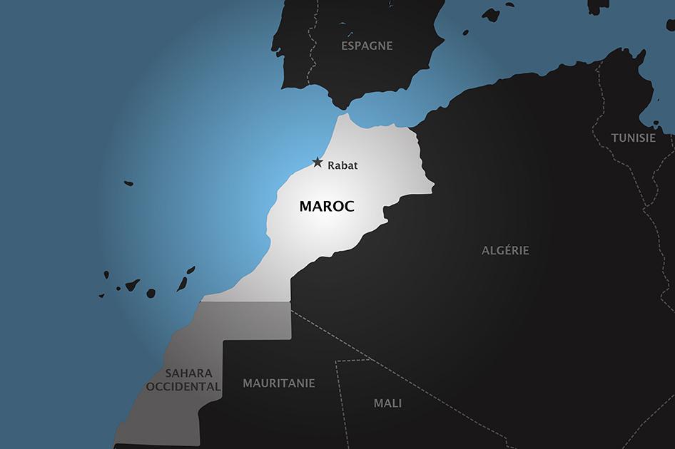 Morocco map placeholder Eng