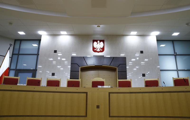 Picture shows Poland's constitutional court in Warsaw, Poland, January 11, 2016.