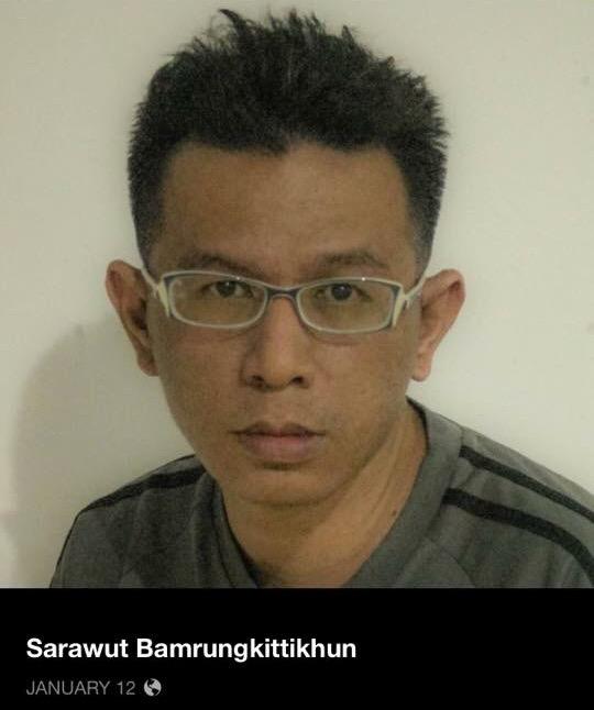 Thai authorities have denied knowledge of the fate and whereabouts of anti-junta activist Sarawut Bamrungkittikhun, who was arrested on March 9, 2016.
