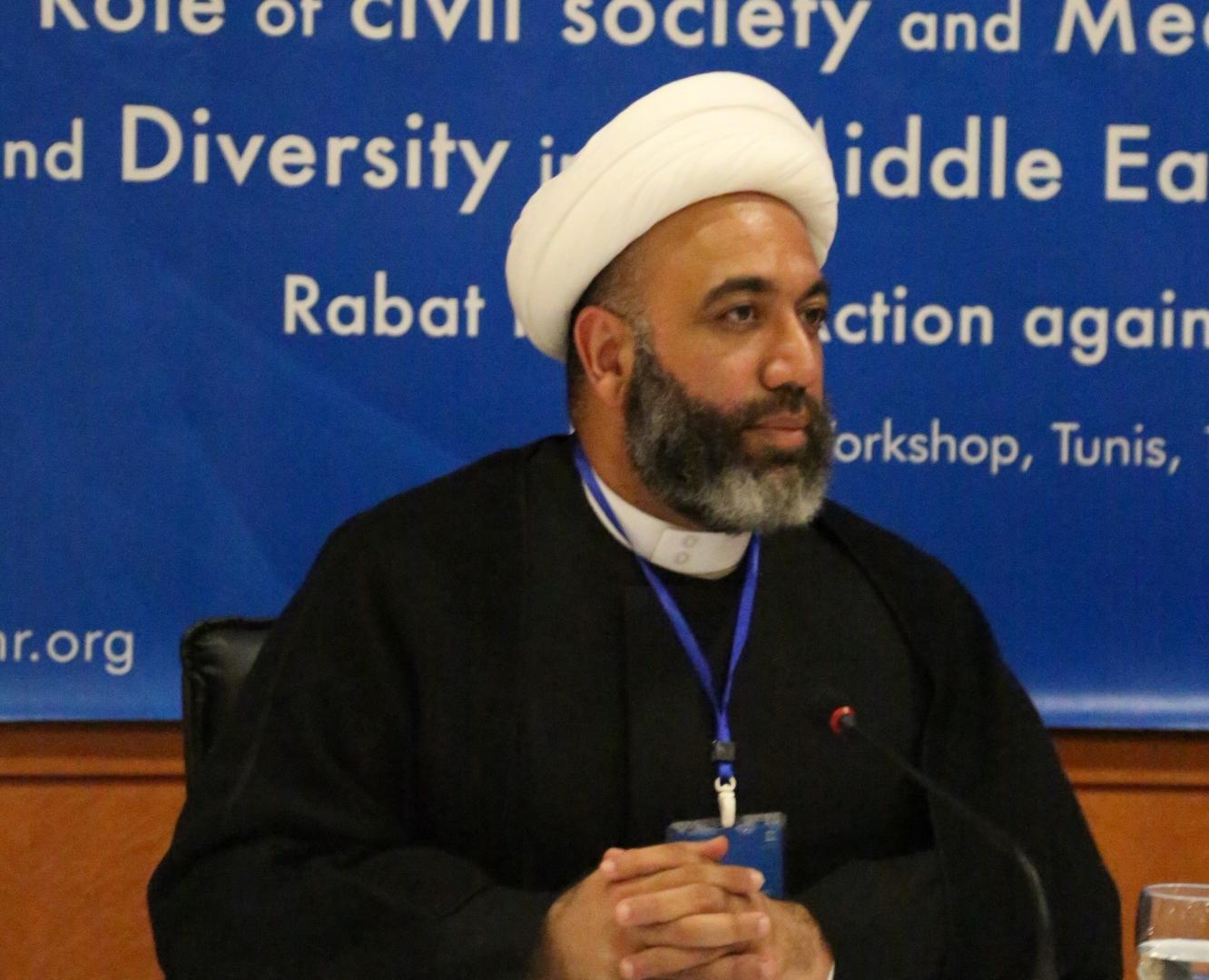 MENA Bahrain cleric Sheikh Maytham al-Salman