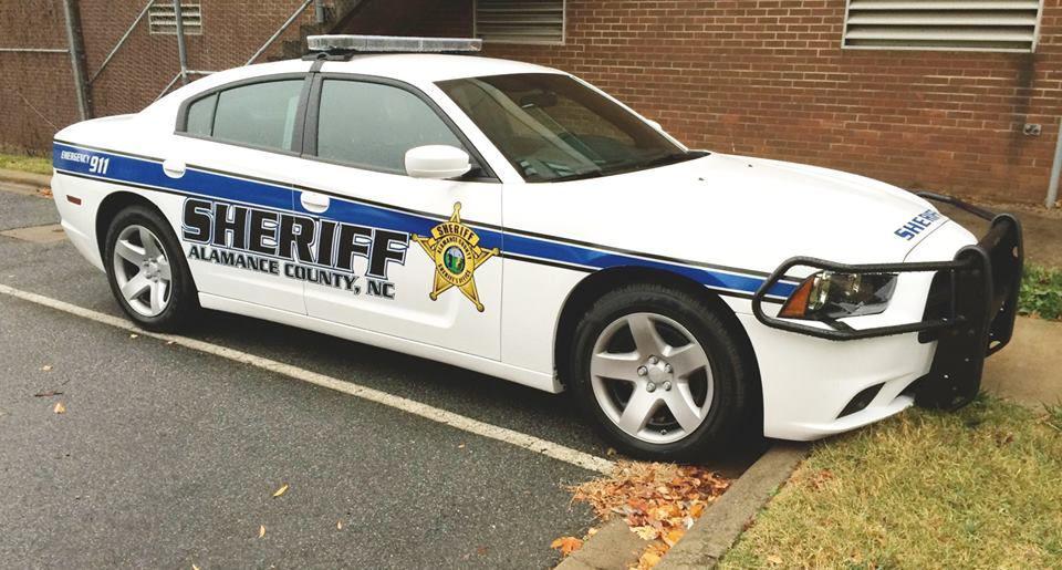 Sheriff's car of the Alamance County Sheriff's Office, North Carolina. 