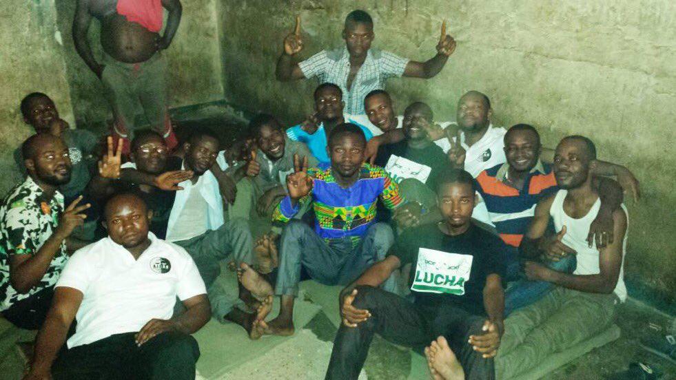 Seize activistes ont été arrêtés à Kisangani, en République démocratique du Congo, le 30 septembre 2017, et libérés plus tard au cours de cette même journée.
