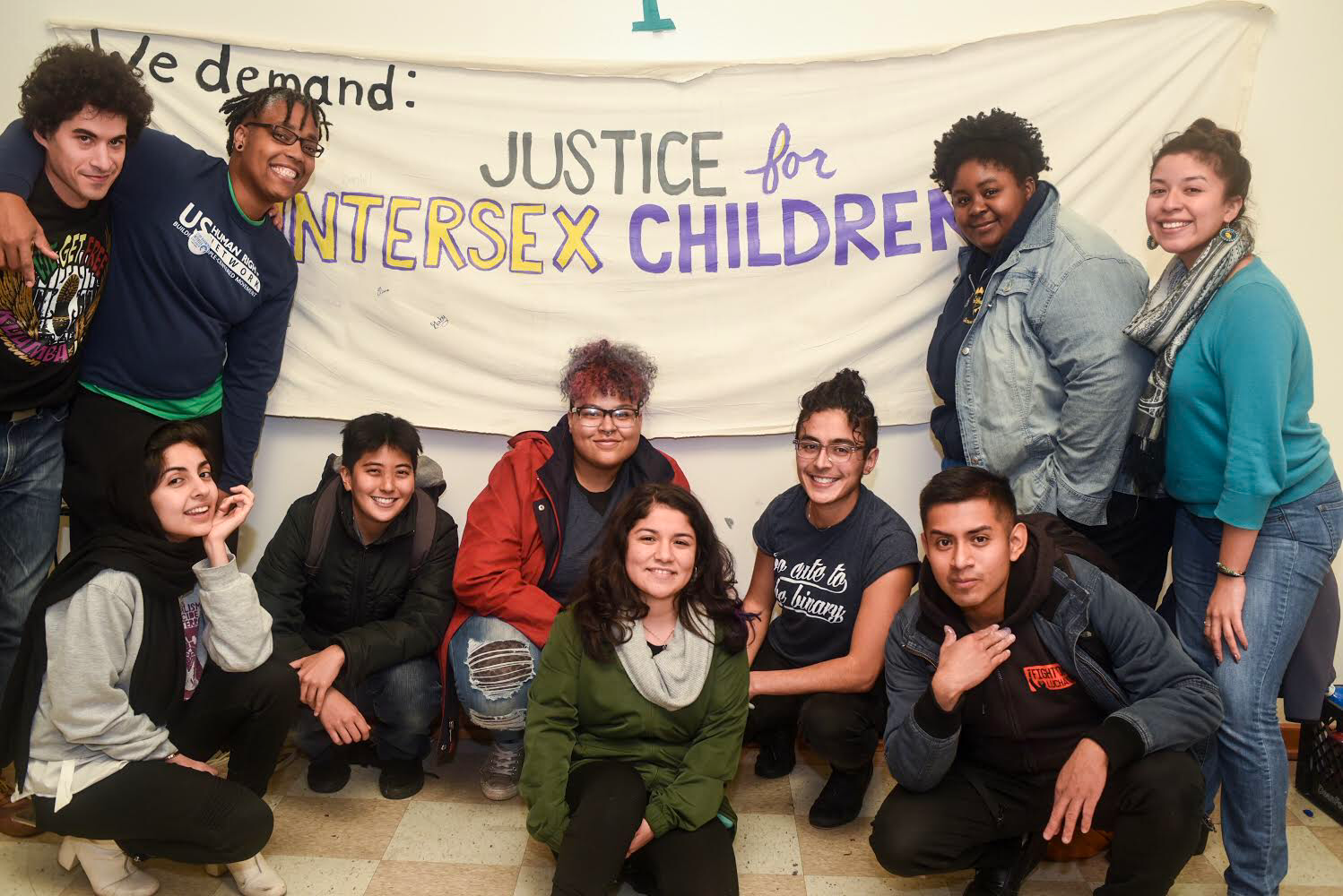 "Justice for Intersex Kids"