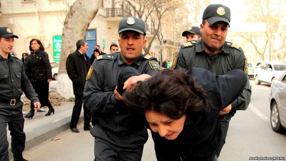 Gozel Bayramli, deputy chair of the opposition Azerbaijan Popular Front Party (APFP), was detained in one of the protest rallies in April 2011 in capital Baku.