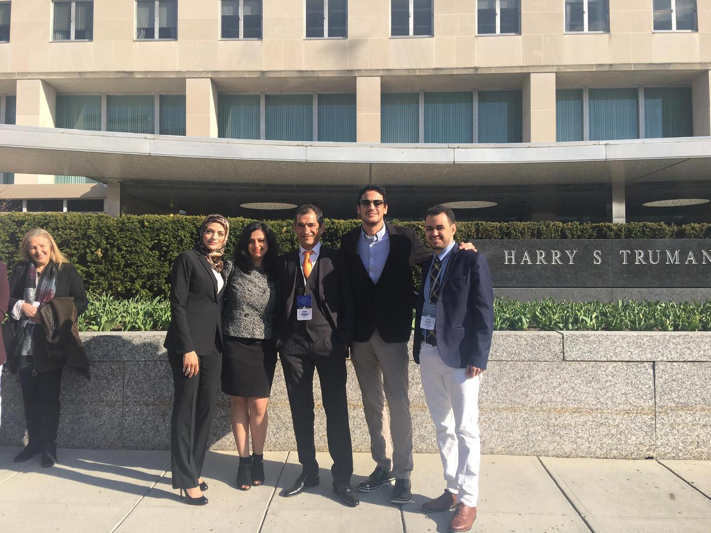 Khaled Abuel Naga and Amr Waked in Washington for Egypt Advocacy 