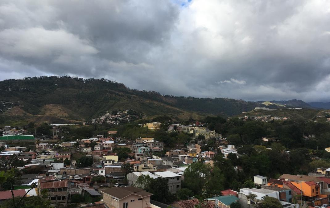 A neighborhood in Tegucigalpa, Honduras. 