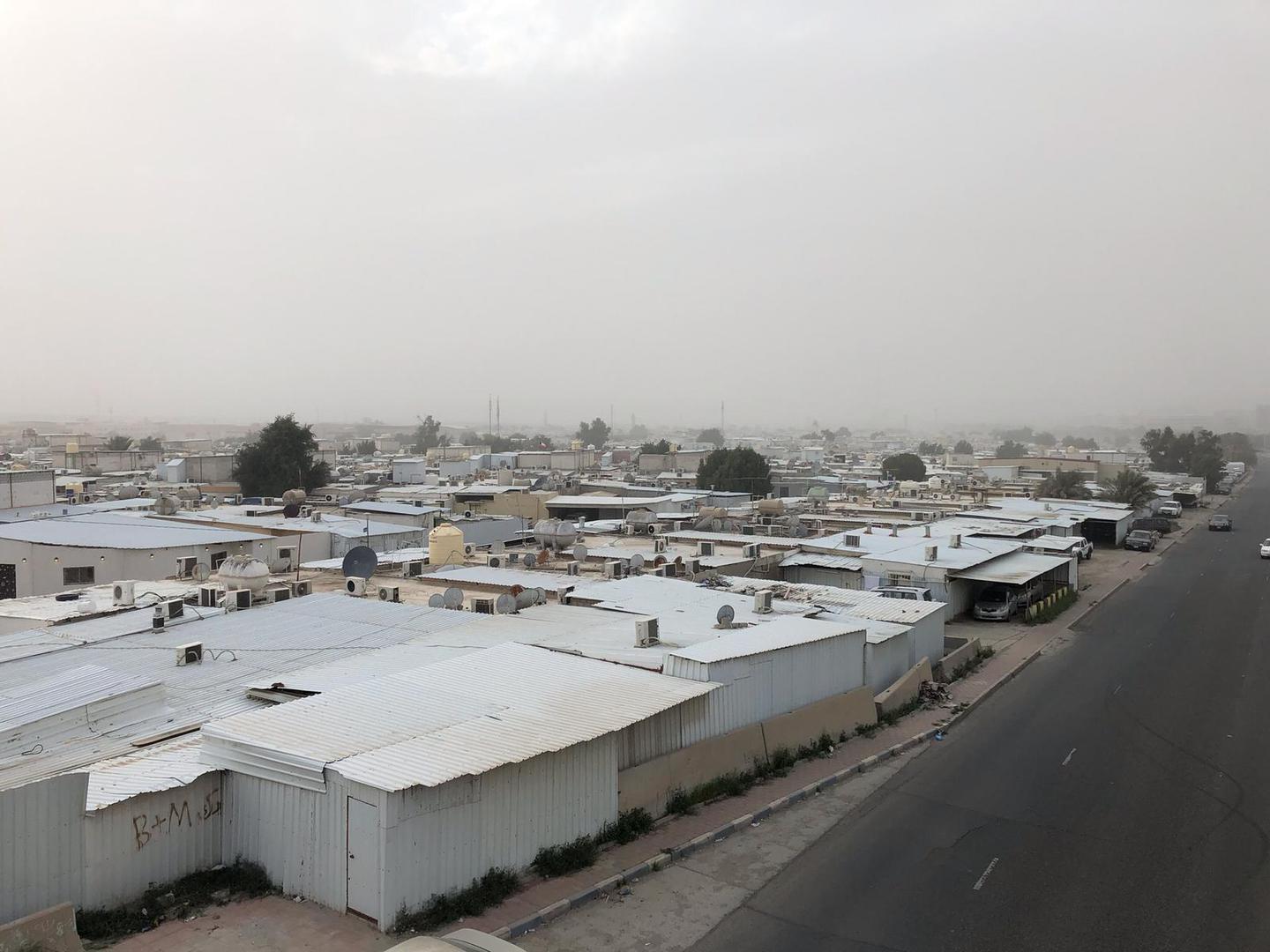 Bidun residential area in Taima, al-Jahra, Kuwait. 