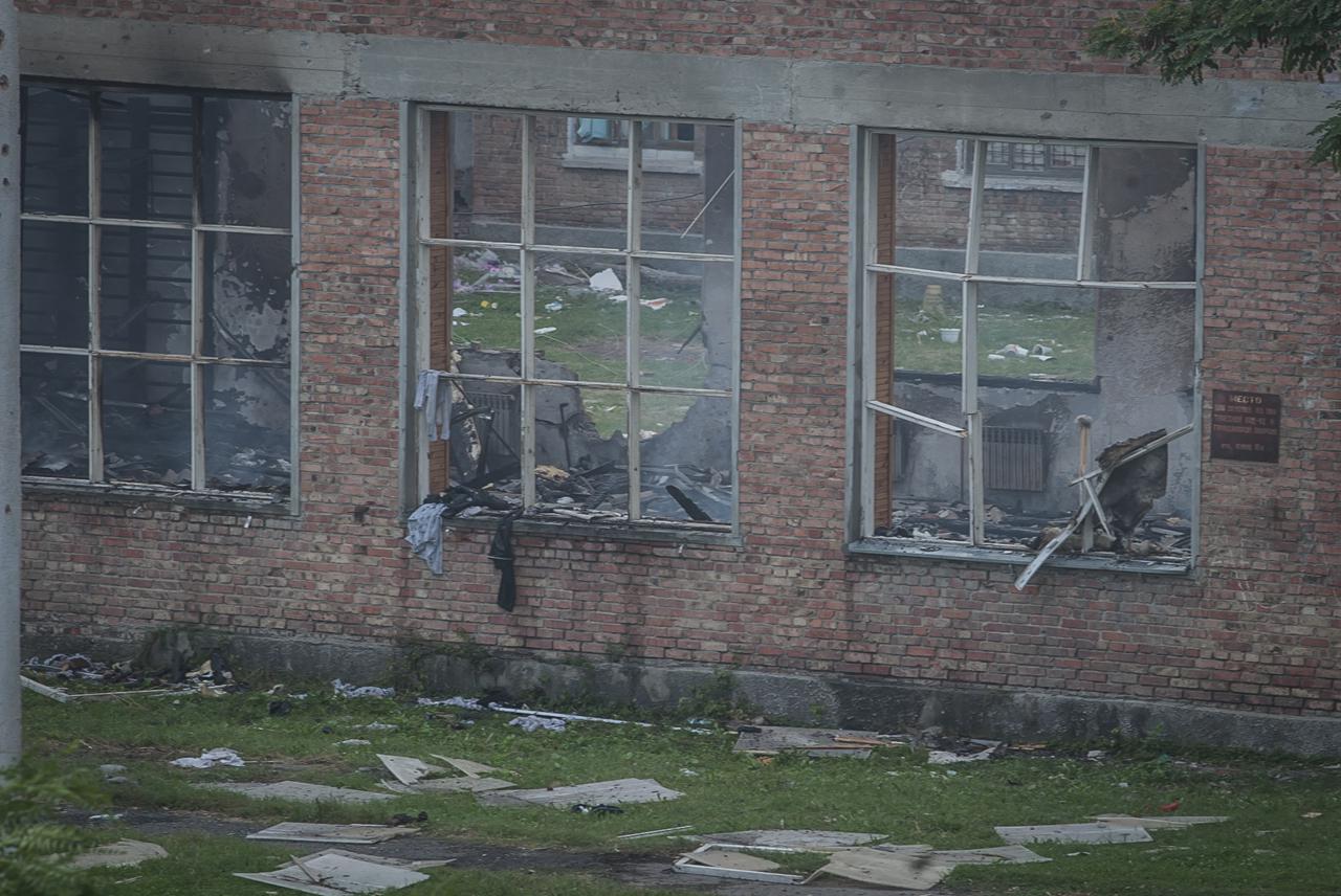 School #1 in Beslan, North Ossetia. 2004.