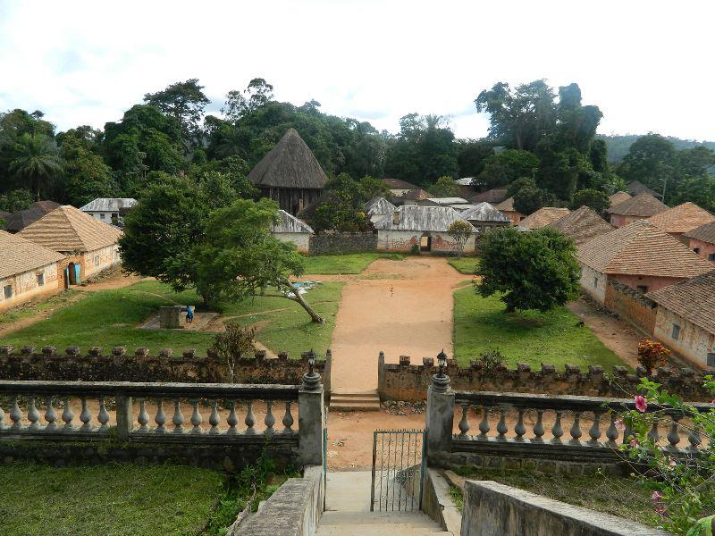 The Royal Palace, in Bafut, Cameroon