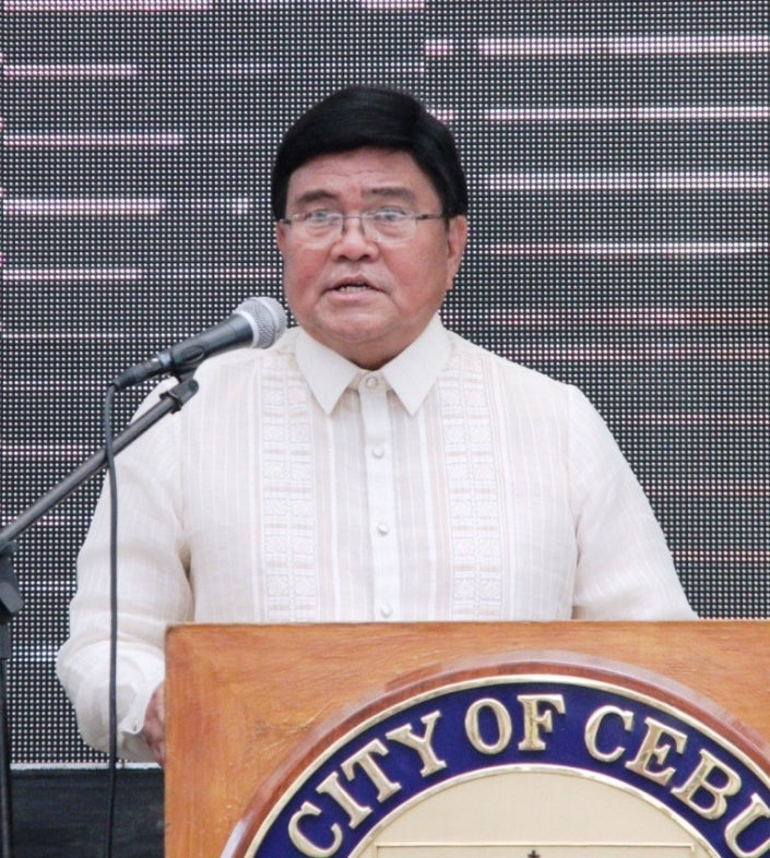 Edgar Labella, Mayor of Cebu City, Philippines, June 2019.