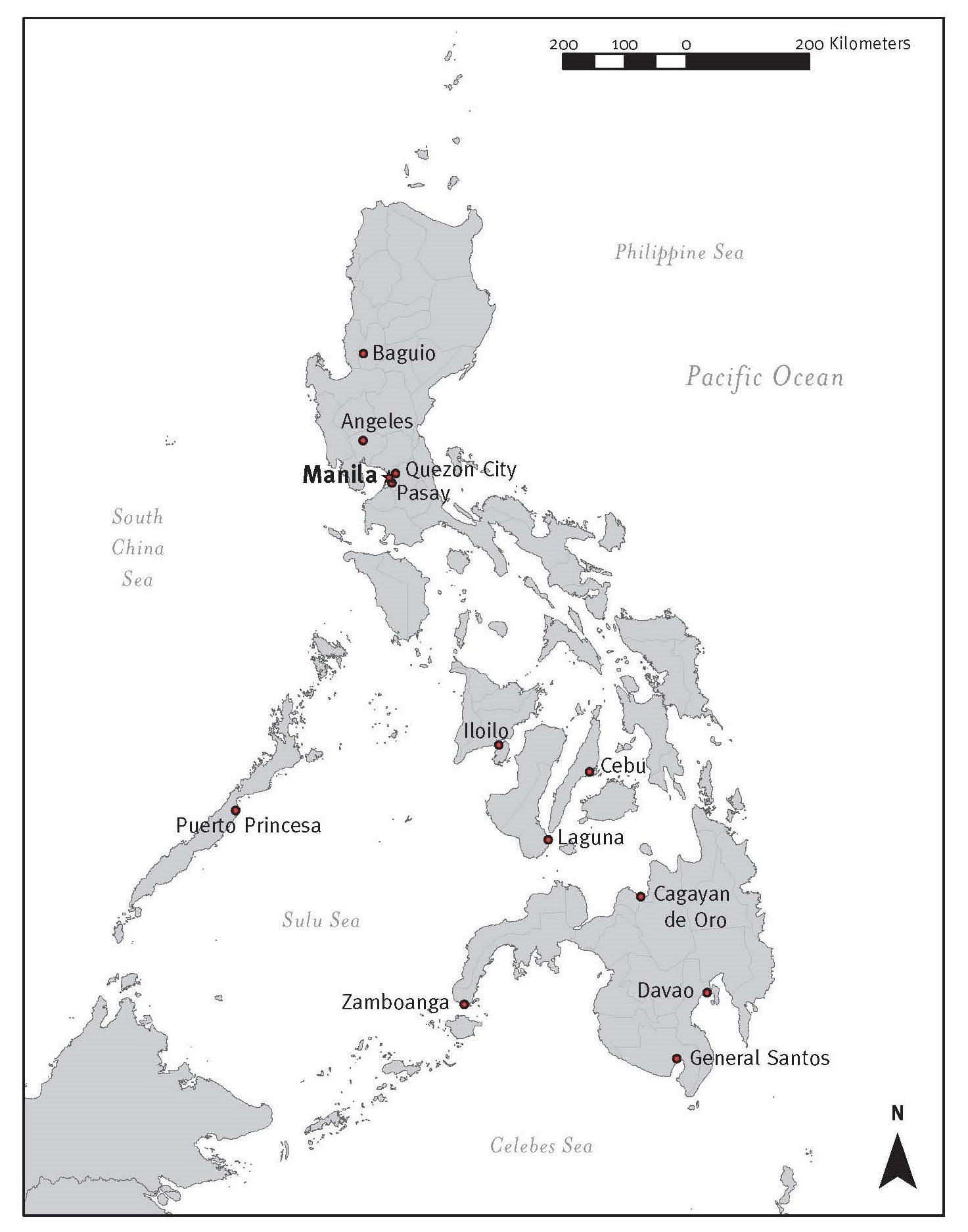 Map of Philippines 