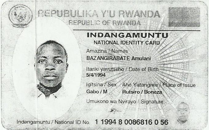 Amulani Bazangirabate was executed in late December 2016.