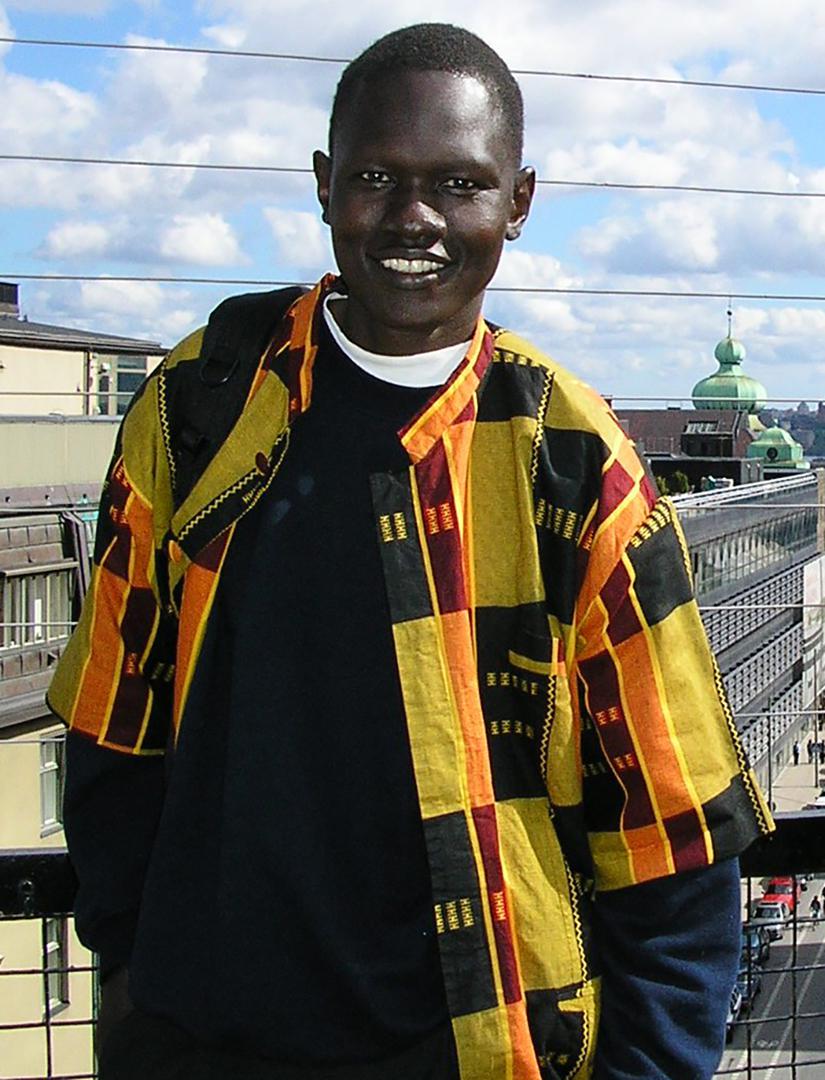 Dong Samuel Luak, a South Sudanese activist and registered refugee, who has been detained in Kenya and is at risk of deportation back to South Sudan.