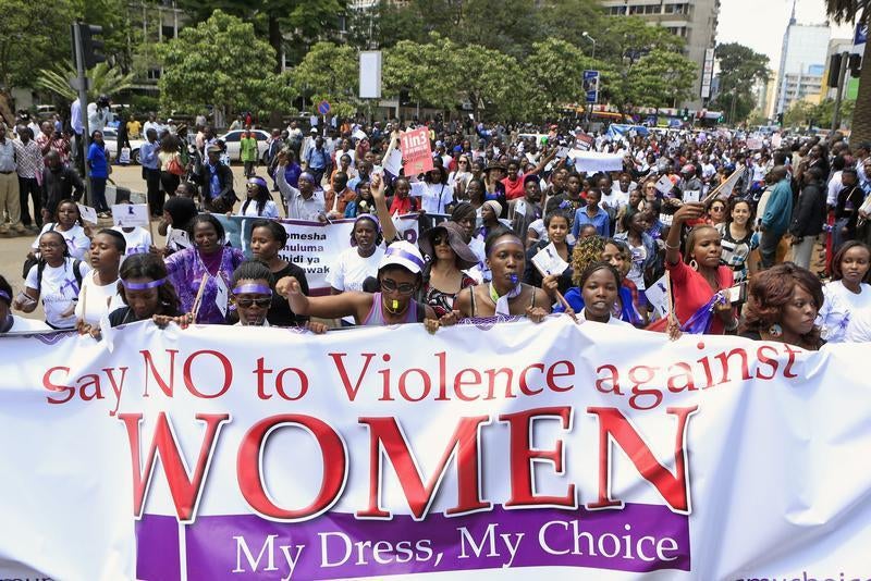 Image result for protecting women against violence kenya