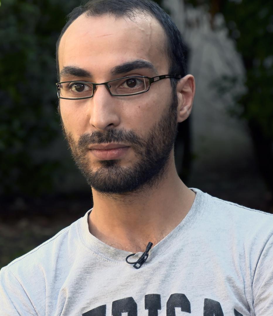 Fayçal Cheffou, mistaken for the “man in the hat.”     