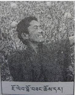 Lobsang Choedar, monje en el monasterio de Ngaba Kirti y ex preso político. 