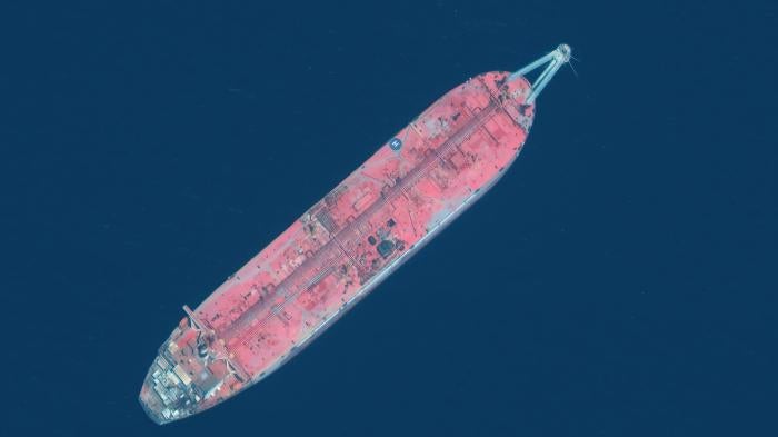 Safer tanker off the coast of Yemen