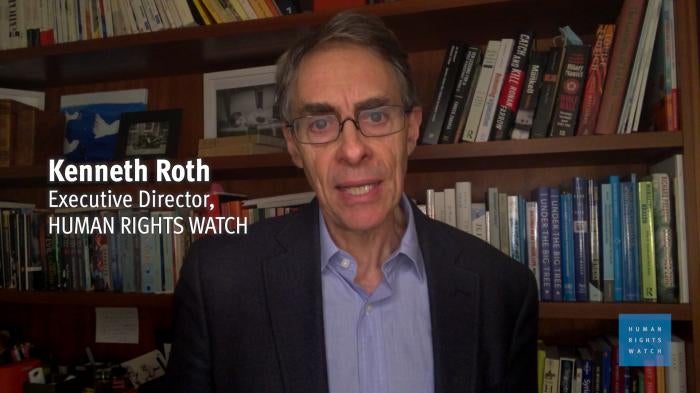 Executive Director of Human Rights Watch Kenneth Roth