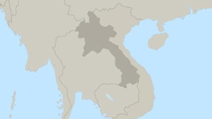 202104Asia_Laos_Map