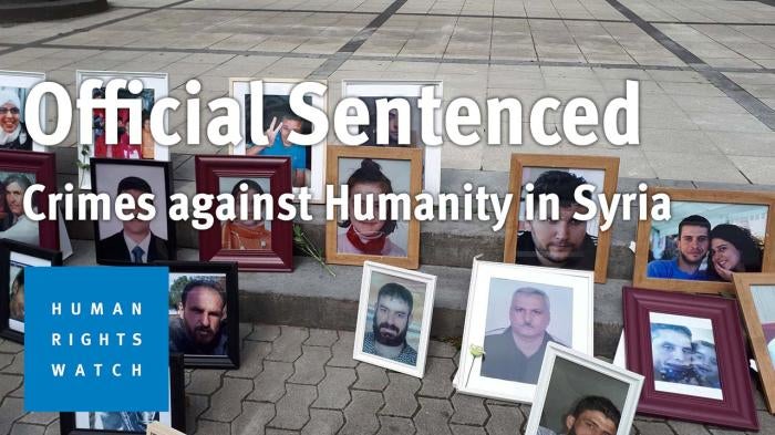 Deutschland: Schuldspruch im Prozess zu Folter in Syrien