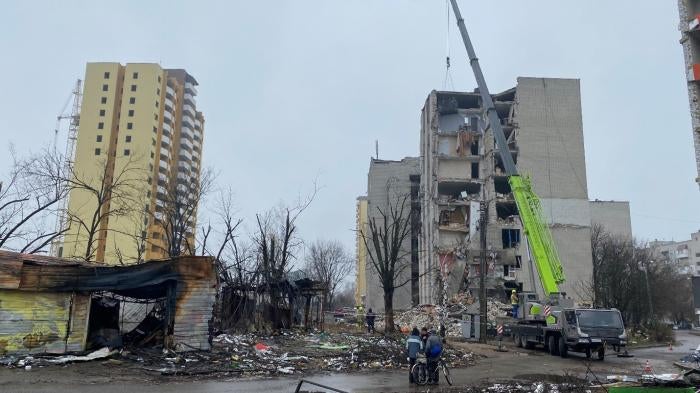 Damage caused to residential buildings